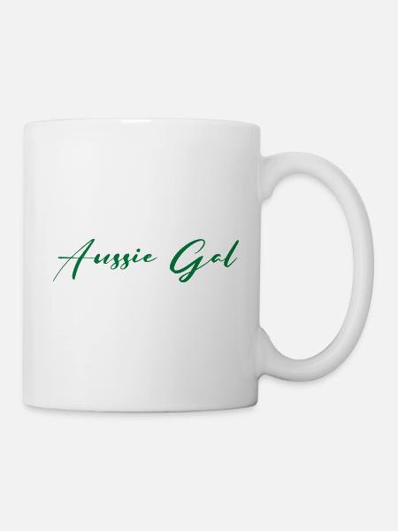 Aussie Gal - Tasse - Weiß