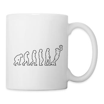 Basket-ball Équipe de basket-ball Joueurs de basket-ball - Mug blanc - blanc - Droite
