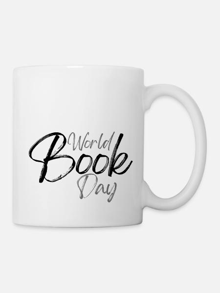Journée mondiale du livre - Mug blanc - blanc