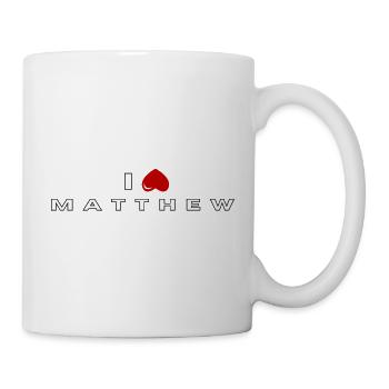 I hate Matthew - Mug - white - Right