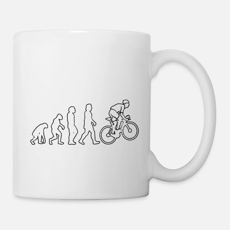 Cyclists Cycling Cycling Cyclists Cycling - Mug - white