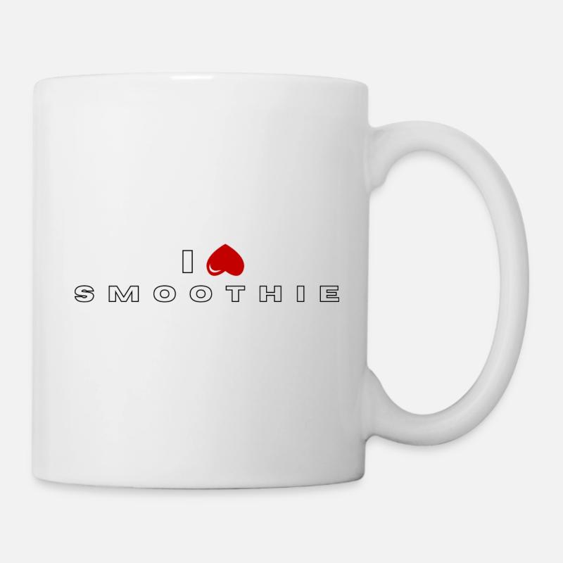 Ich hasse Smoothie - Tasse - Weiß