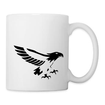 vole d'aigle puissant- 14 - Mug blanc - blanc - Droite