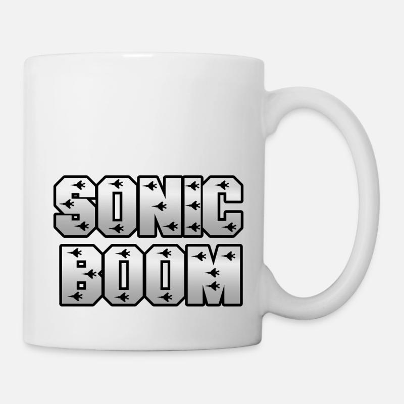SonicBoom - Mug blanc - blanc