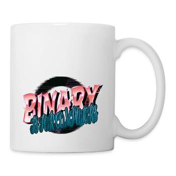 présenter cool design humour pansexuel heureux - Mug blanc - blanc - Droite