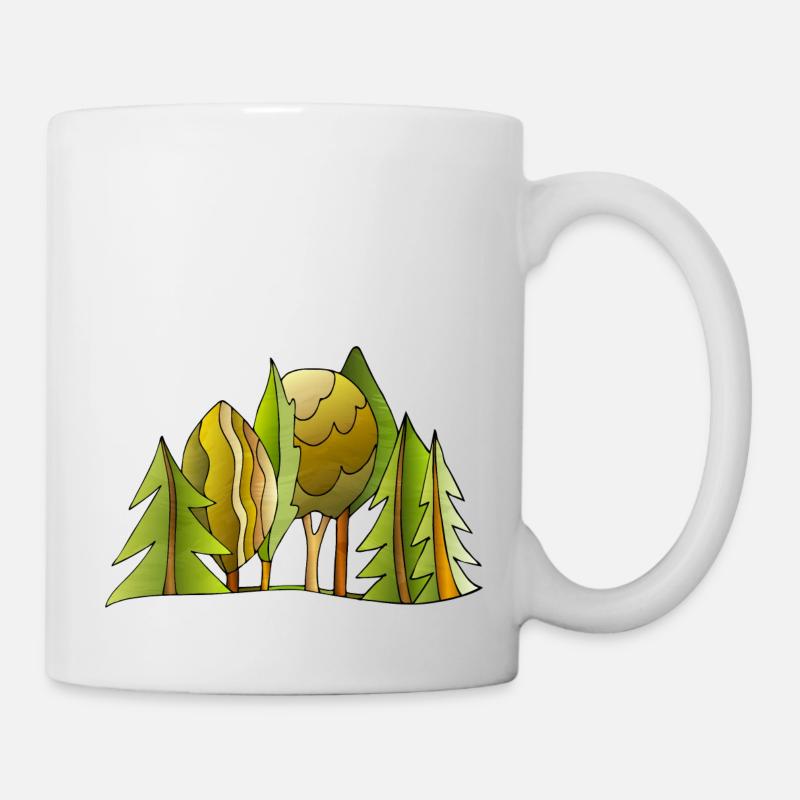 Arbre - Mug blanc - blanc