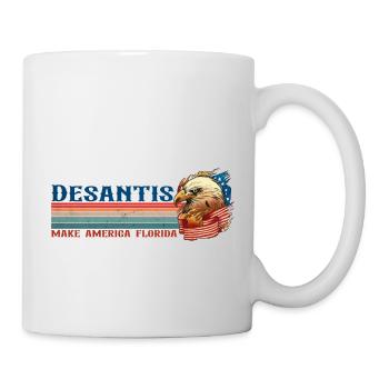 Vintage Distressed Desantis 2024 Election - Mug - white - Right