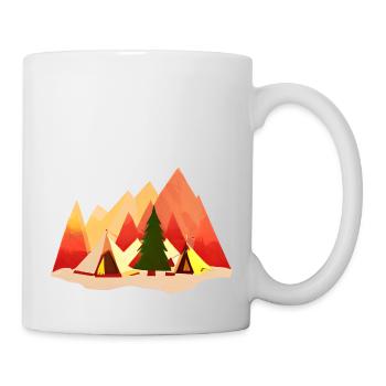 Camping Camping-car Tentes cadeaux Caravan Camp - Mug blanc - blanc - Droite