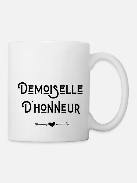 Demoiselle d'honneur - Mug blanc - blanc