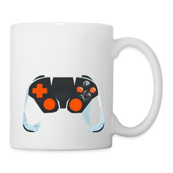 Gamer Controller Gaming Gaming Gamer Jeu vidéo - Mug blanc - blanc - Droite