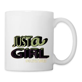 awesome birthday green tribal turtle earth - Mug - white - Right