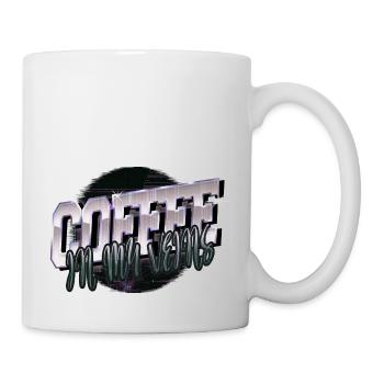 milk present awesome drinking funny sayings tired - Tasse - Weiß - Rechts