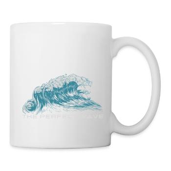 La vague parfaite - Mug blanc - blanc - Droite