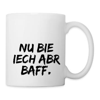Erzgebirge Erstaunt Lustig - Tasse - Weiß - Rechts