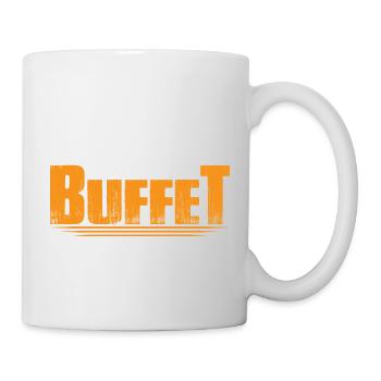 Which Way To The Buffet 30 - Tasse - Weiß - Rechts