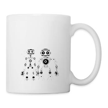 Robo Friends - Mug - white - Right