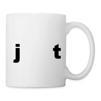 Cool "Just Us" design for him and her - Mug - white - Right