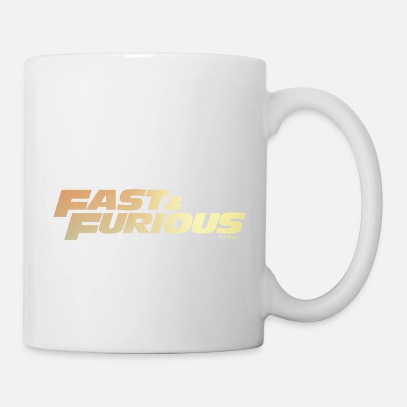 Fast and Furious Classique Logo - Mug blanc - blanc