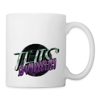 fishing equipment gift idea rainbow trout - Mug - white - Right