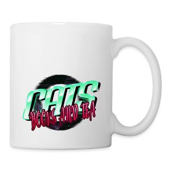 aww persian cat present valentines day i love cats - Tasse - Weiß - Rechts