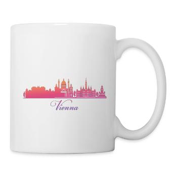 Autriche voyage europe eu vienne alpes tirol aus - Mug blanc - blanc - Droite