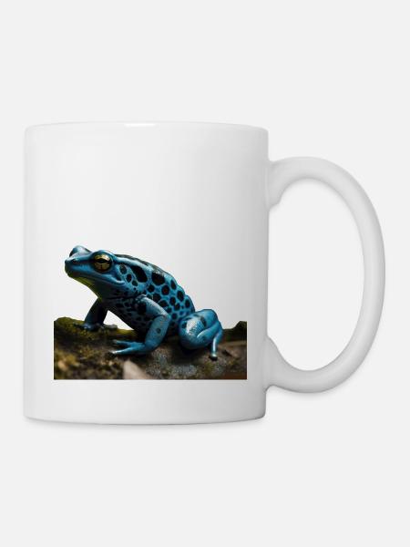 Pfeilgiftfrösche sind faszinierende Tiere - Tasse - Weiß