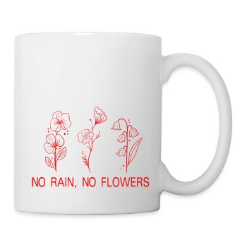 Flower Blume Pflanze - Tasse - Weiß - Rechts