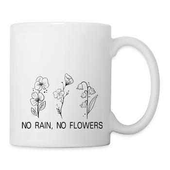 Flower Blume Pflanze - Tasse - Weiß - Rechts