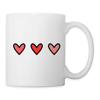 HAPPY MOTHER'S DAY. MOM. MOTHER's DAY. HEART - Mug - white - Right