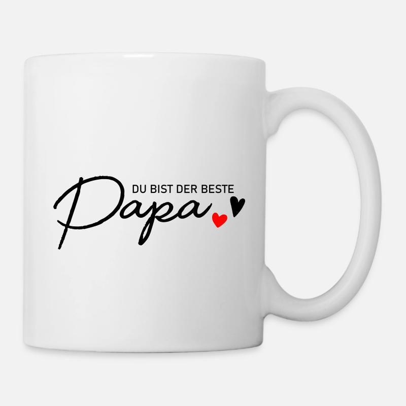 Bester Papa - Tasse - Weiß