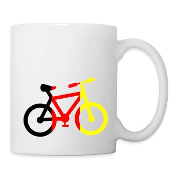 Triathlon Natation Vélo Course Marathon - Mug blanc - blanc - Droite