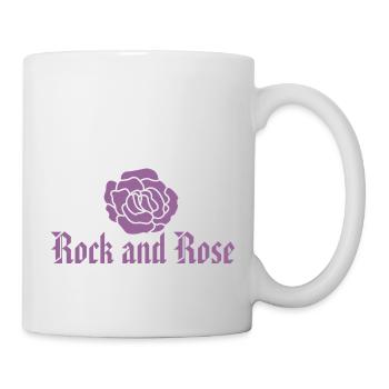 Rock and Roll - violet - Mug blanc - blanc - Droite