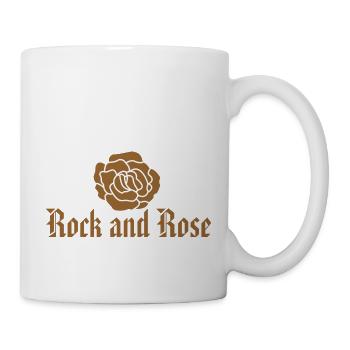 Rock et Rose - Mug blanc - blanc - Droite