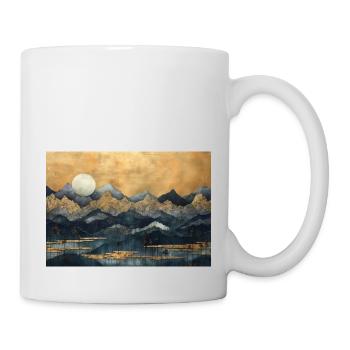 Dante-Landschaft - Tasse - Weiß - Rechts