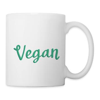 Végétalien - Mug blanc - blanc - Droite