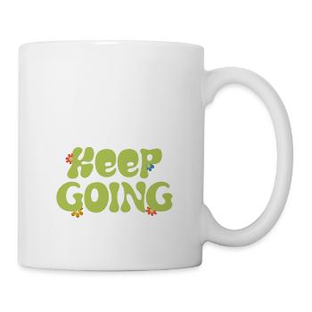 keep going - Mug - white - Right