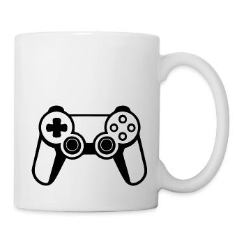 Controller Gaming Video Games Gamepad - Mug - white - Right