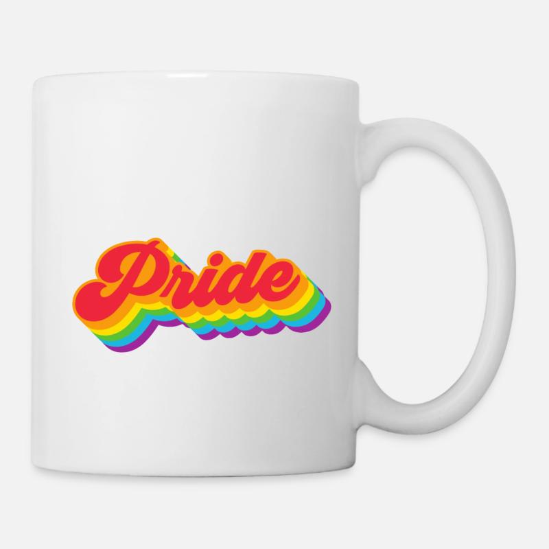Pride | LGBTQIA+ | Show some love - Tasse - Weiß