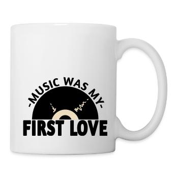 Oldschool - LPs - Mug blanc - blanc - Droite