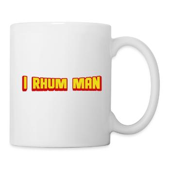 I Rhum Man - Mug blanc - blanc - Droite