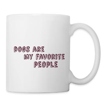 Hund - Tasse - Weiß - Rechts