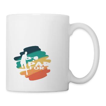 Padel Paddle Raquette Tennis Sport I Cadeau - Mug blanc - blanc - Droite