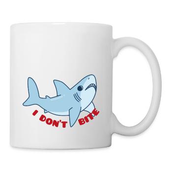 Meerestiere - Tasse - Weiß - Rechts