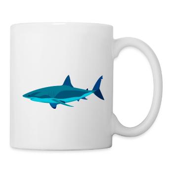 Meerestiere - Tasse - Weiß - Rechts