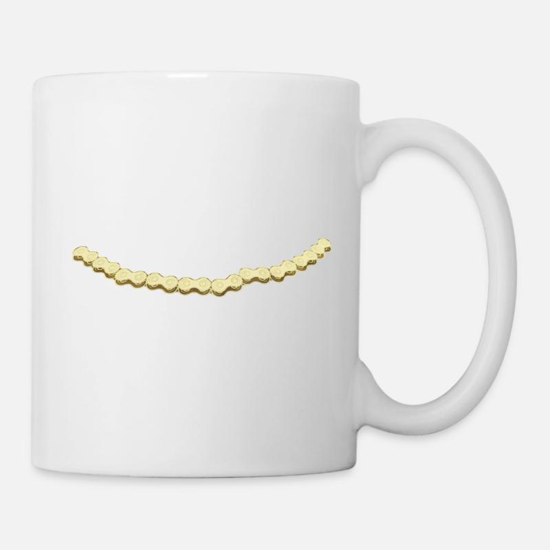 Fahrrad - Tasse - Weiß