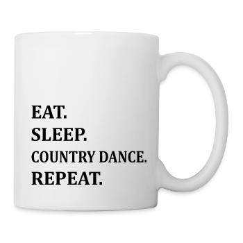 Dancing Dance Music - Mug - white - Right