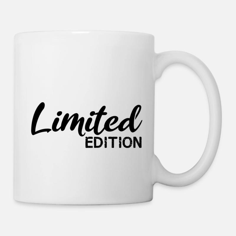 Limited Edition Tuning Tuning Aufkleber - Tasse - Weiß