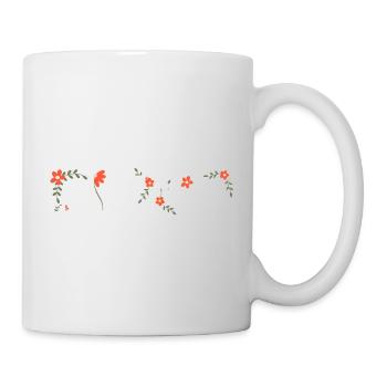 Zaumzeug 2023 floral - Tasse - Weiß - Rechts