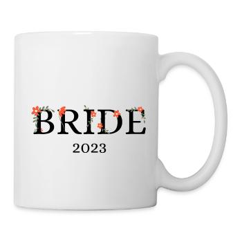 Zaumzeug 2023 floral - Tasse - Weiß - Rechts
