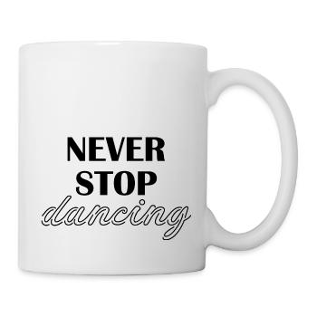 Dancing Dance Music - Mug - white - Right